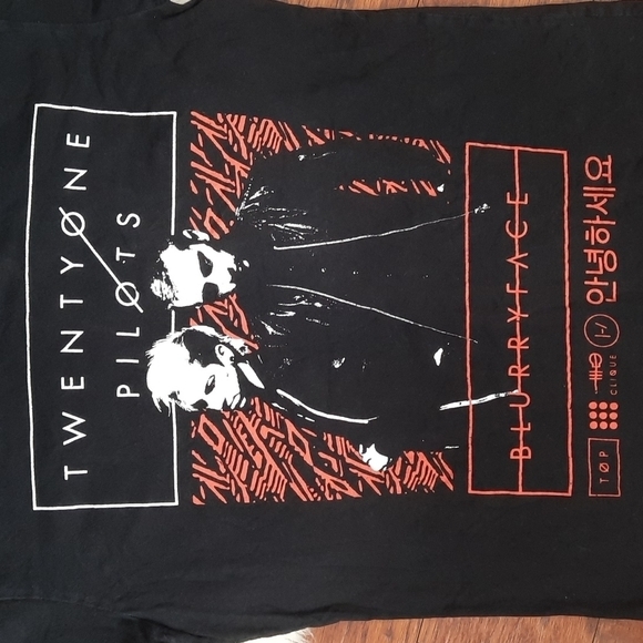 Twenty One Pilots Blurryface Tour 2015 Band Tshirt - Picture 3 of 5